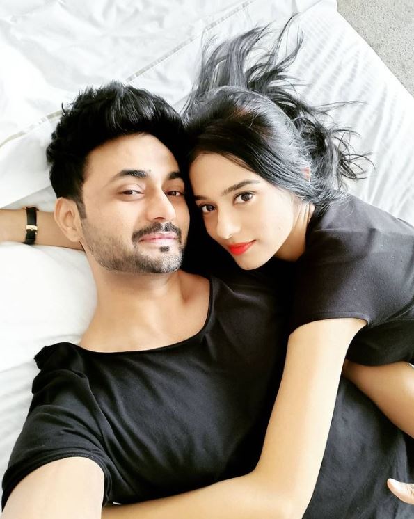 Amrita Rao and RJ Anmol
