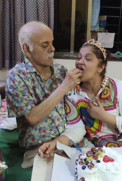 Sudha Chandran father KD Chandran