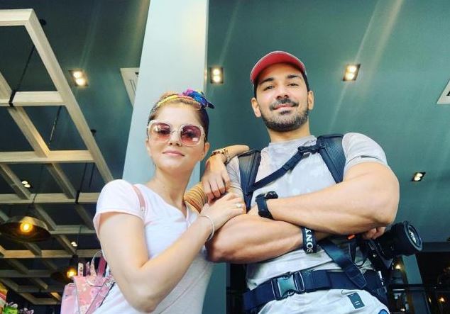 Rubina Dilaik with husband Abhinav Shukla