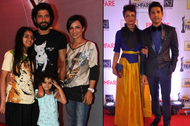 Farhan Akhtar with Adhuna Bhabani