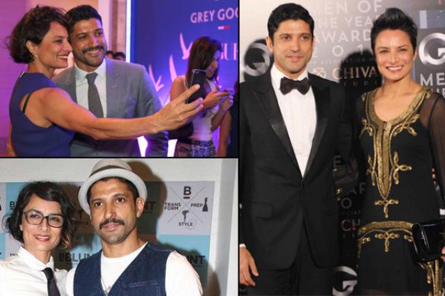 Farhan Akhtar with Adhuna Bhabani