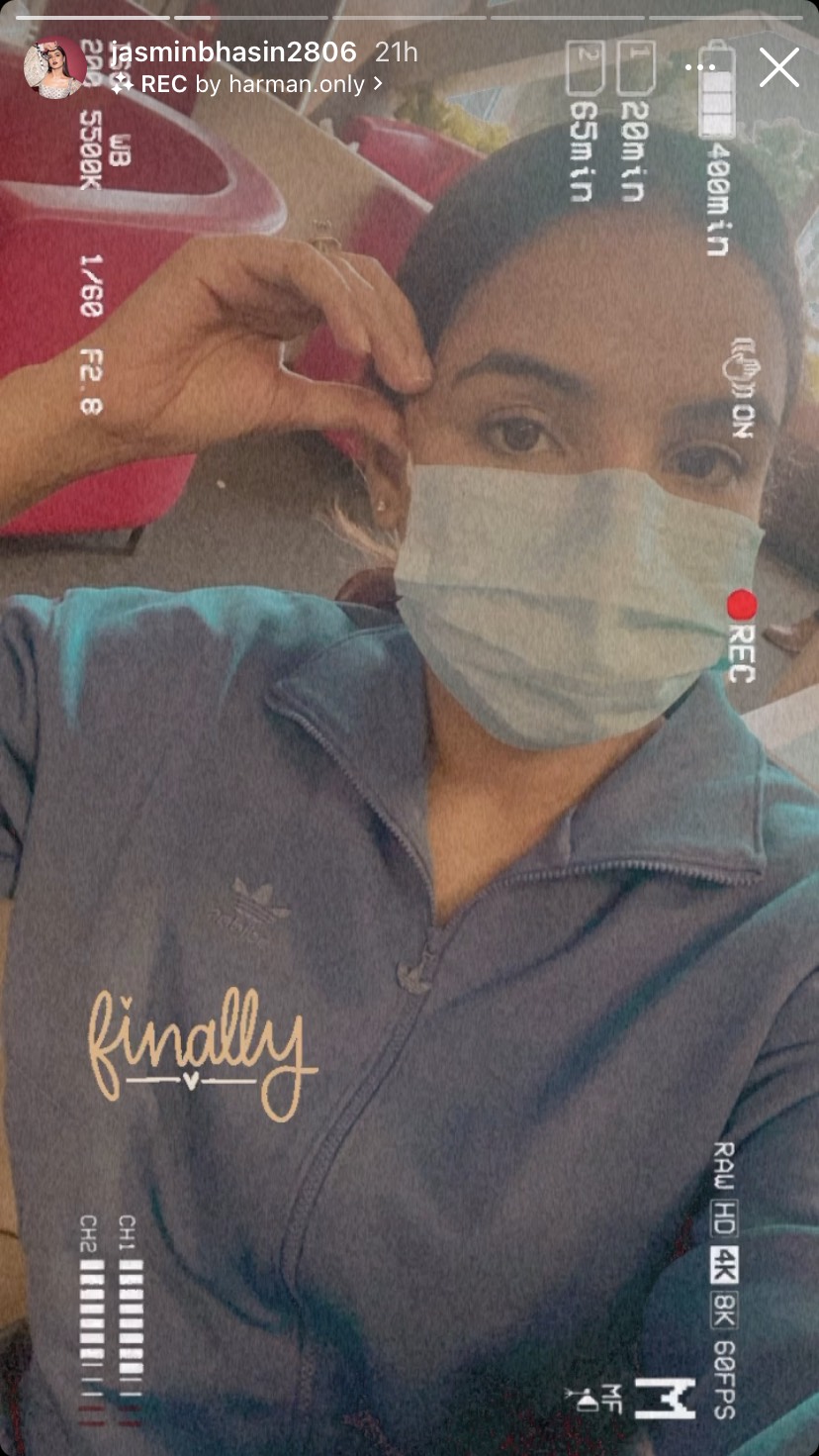 Jasmin Bhasin Adidas Jacket