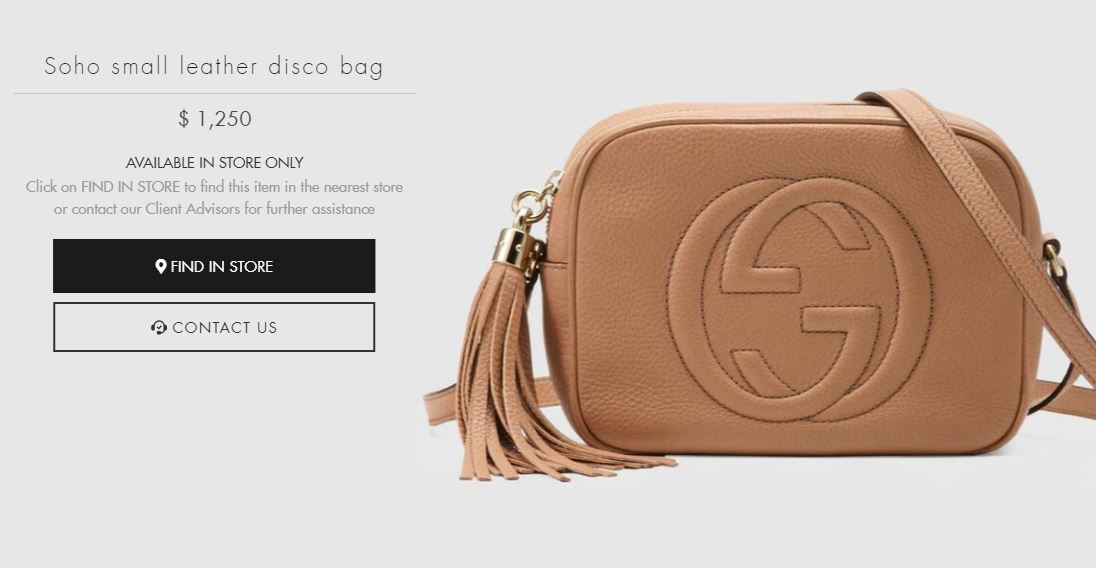 Gucci Bag Cost