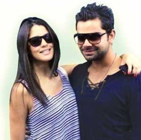 Virat Kohli and Izabelle Leite