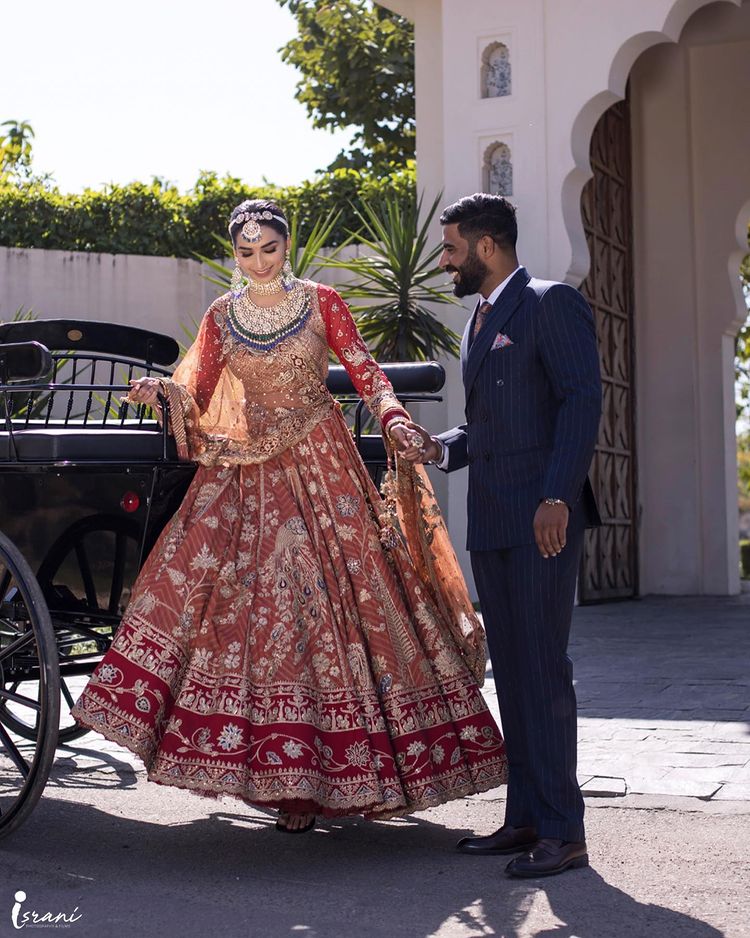 Jasleen and Hartaj on their reception