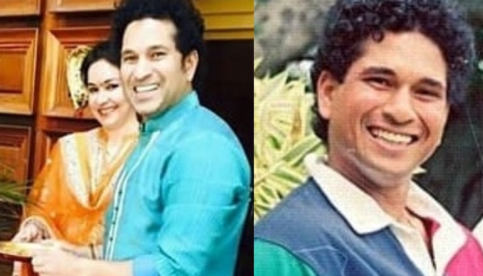 Sachin Tendulkar and Anjali Tendulkar
