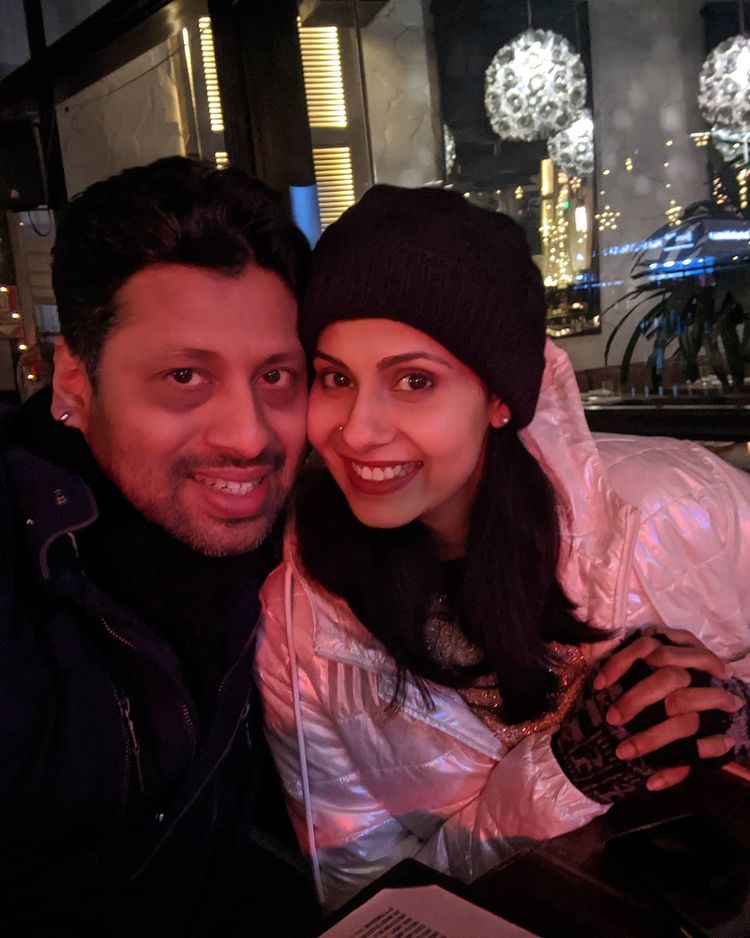 Chhavi Mittal and Mohit Hussein
