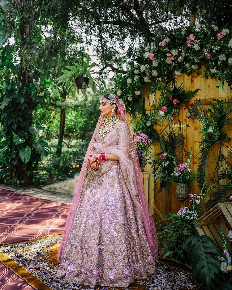 Jasleen on her wedding day