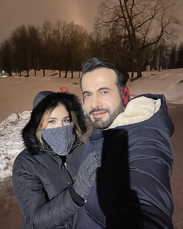 Irfan Pathan and Safa Baig