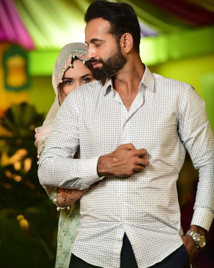 Irfan Pathan and Safa Baig