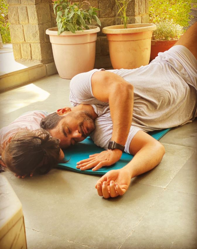 Angad Bedi and Mehr Dhupia Bedi