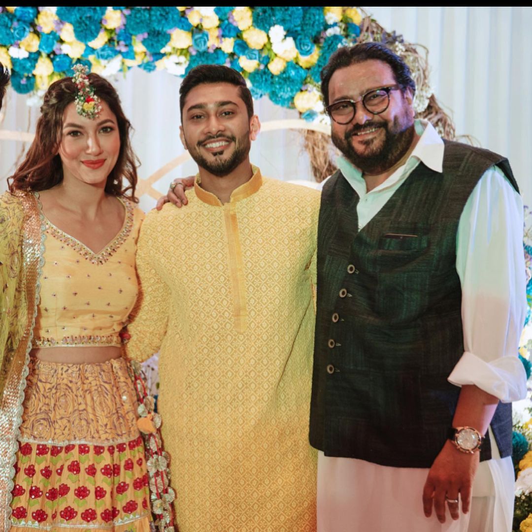 Ismail Darbar, Gauahar Khan and Zaid Darbar