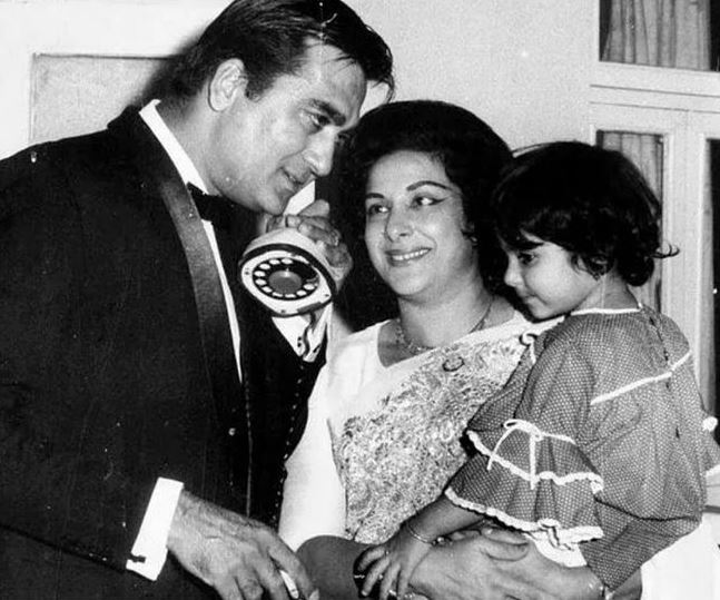 Sunil Dutt and Nargis Dutt