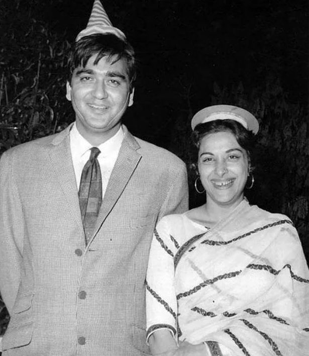 Sunil Dutt and Nargis Dutt