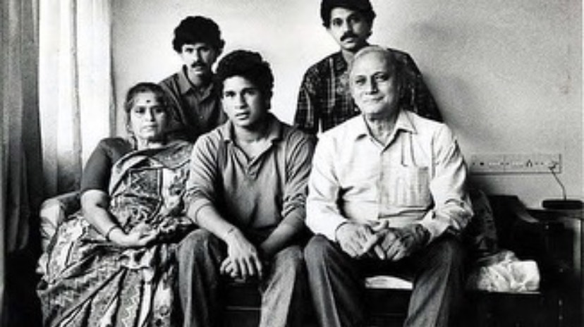 Sachin Tendulkar parents
