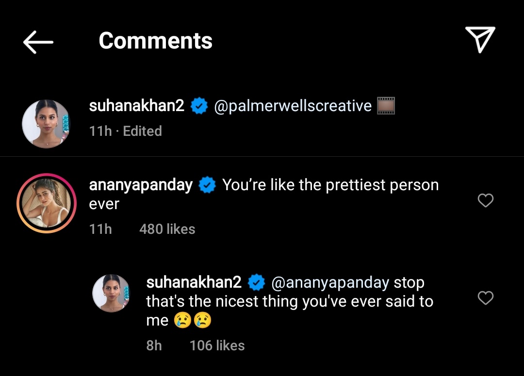 Suhana Khan Ananya Panday