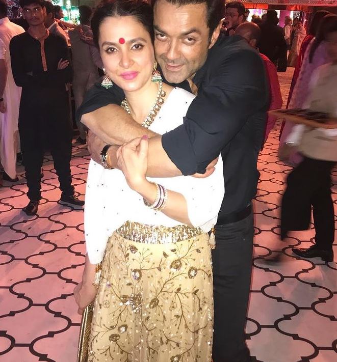 Bobby Deol and Tania Deol
