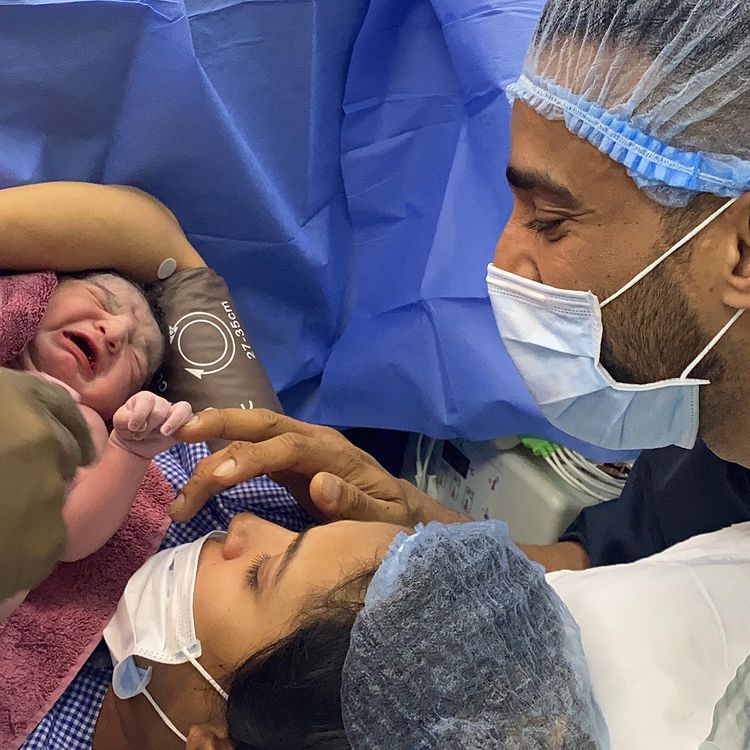 Anita Hassanandani and Aarav