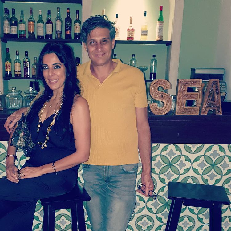 Pooja Bedi And Maneck Contractor 