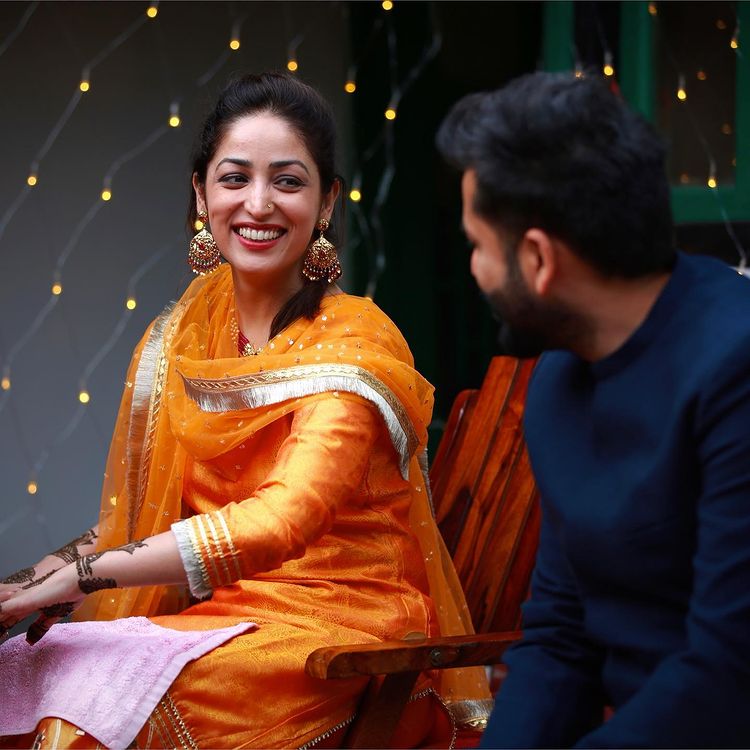 Yami Gautam Mehendi Ceremony