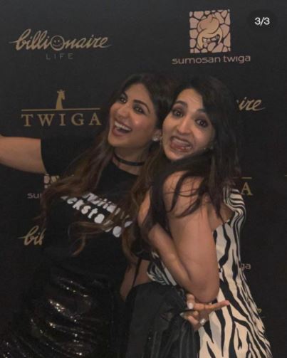 Shilpa Shetty Kundra and Reena Kundra