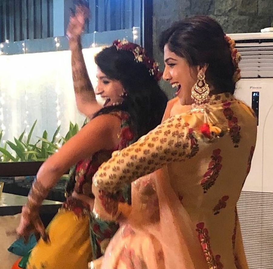 Shilpa Shetty Kundra and Reena Kundra