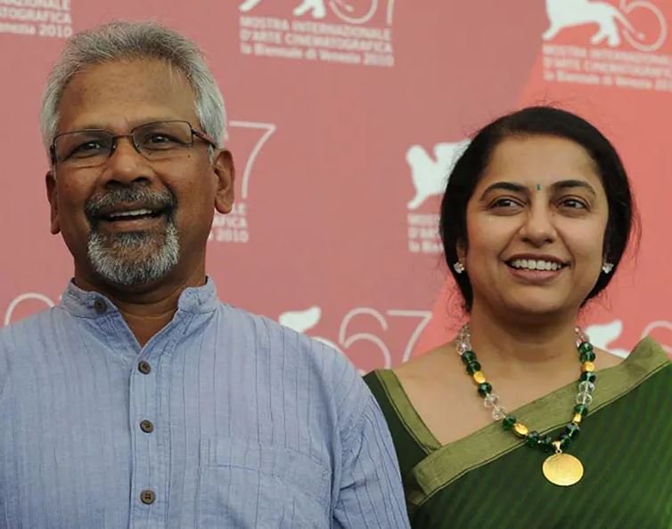 Mani Ratnam with wife Suhasini Hasan