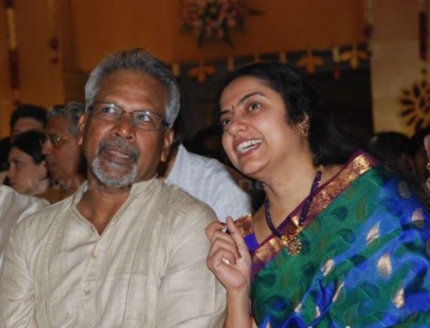 Mani Ratnam with wife Suhasini Hasan
