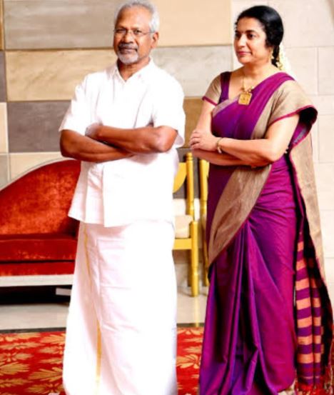 Mani Ratnam with wife Suhasini Hasan