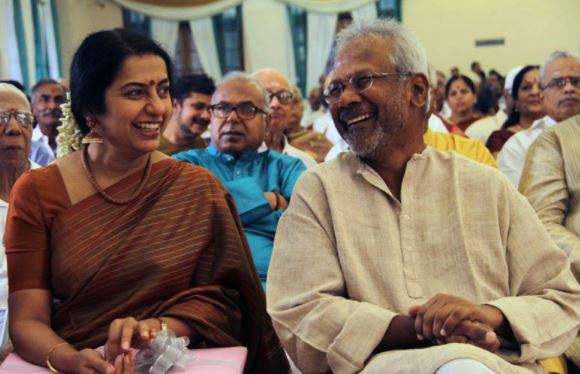 Mani Ratnam with wife Suhasini Hasan