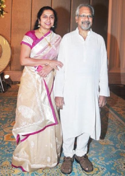 Mani Ratnam with wife Suhasini Hasan