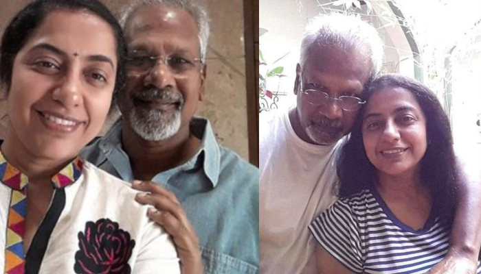 Mani Ratnam with wife Suhasini Hasan