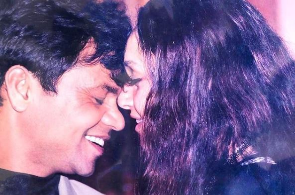 Rajpal Yadav with wife Radha Yadav