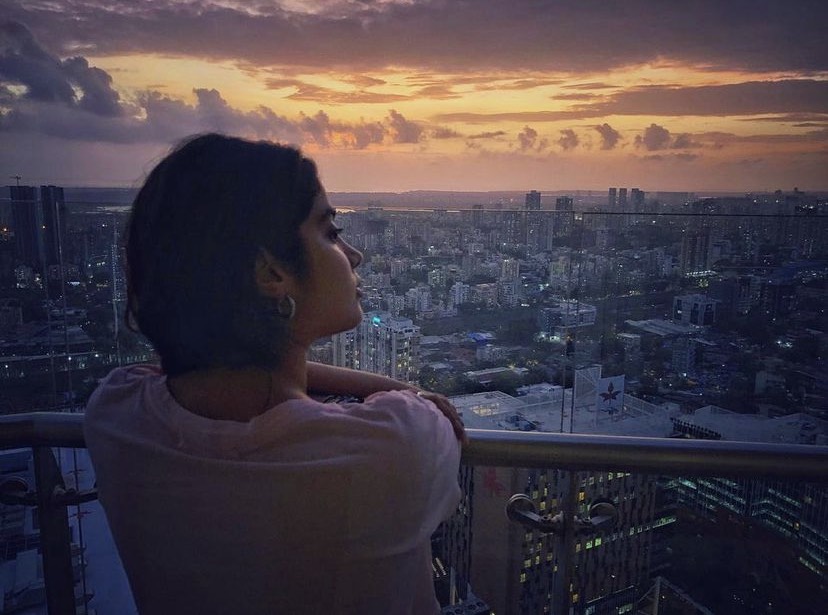 Janhvi Kapoor's Mumbai Home Balcony