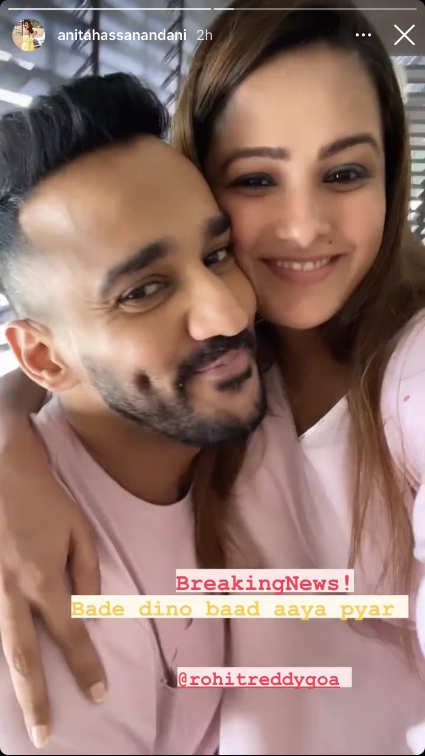 Anita Hassanandani Rohit Reddy