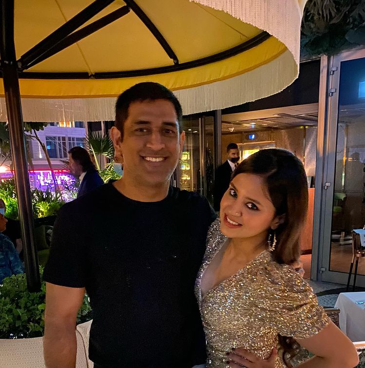 MS Dhoni Sakshi Dhoni 