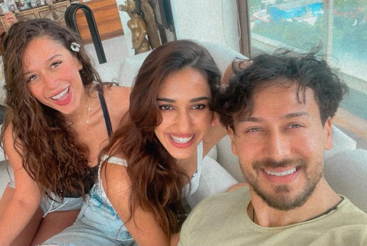 Disha Patani Tiger Shroff Krishna Shroff 
