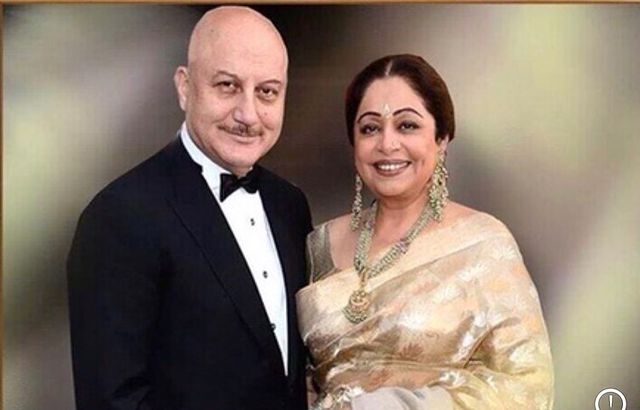 Kirron Kher Anupam Kher 