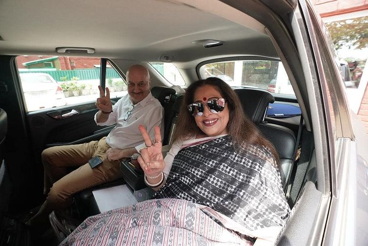 Kirron Kher Anupam Kher