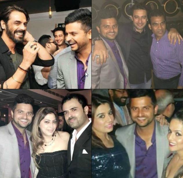 Suresh Raina bachelor party
