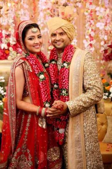 Suresh Raina Priyanka Raina wedding
