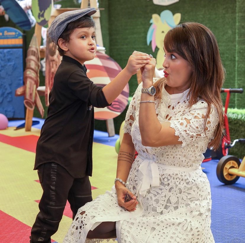 Nisha Rawal Son Birthday