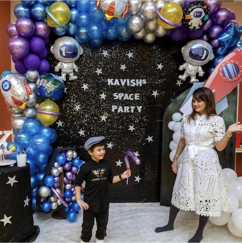 Nisha Rawal Son Birthday