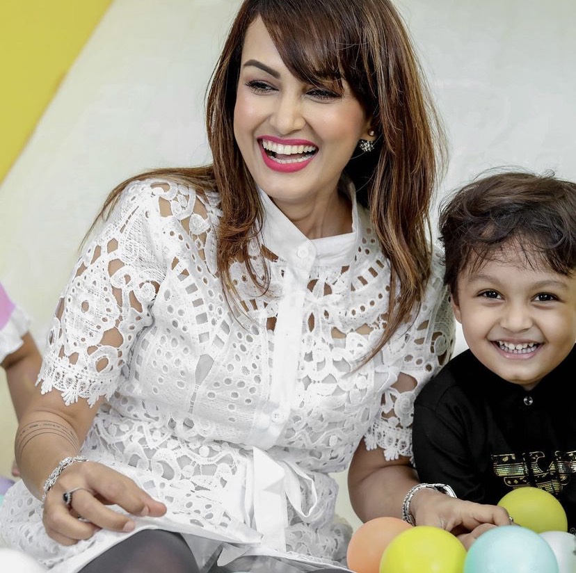 Nisha Rawal Son Birthday