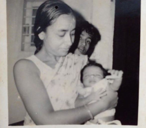 adhyayan suman grandmother