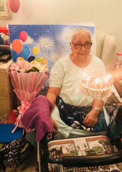 adhyayan suman grandmother