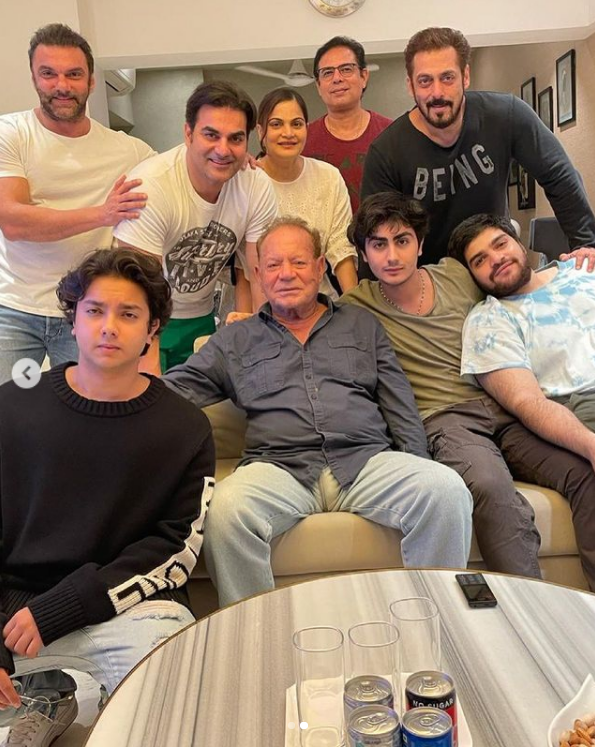 Fathers Day Celebration At Salman Khans House 