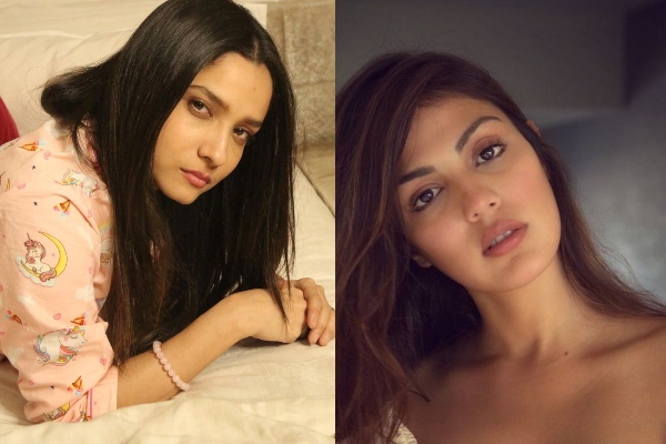Rhea Chakraborty and Ankita lokhande