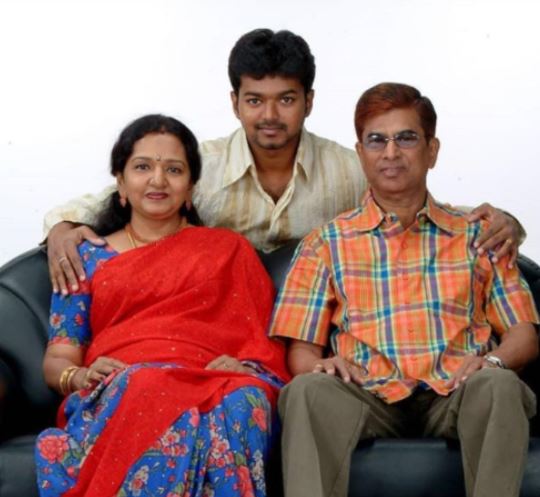 Actor Vijay parents