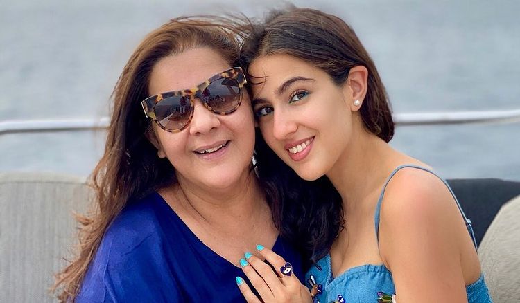 Amrita Singh and Sara Ali Khan